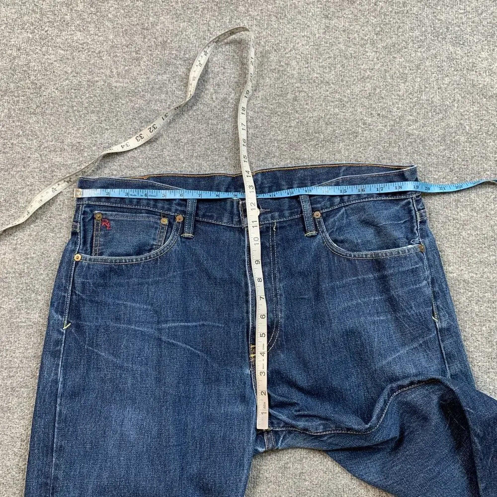 Polo Ralph Lauren Jeans Mens 36 Straight Leg‎ Regular Fit Riverside Wash Cotton